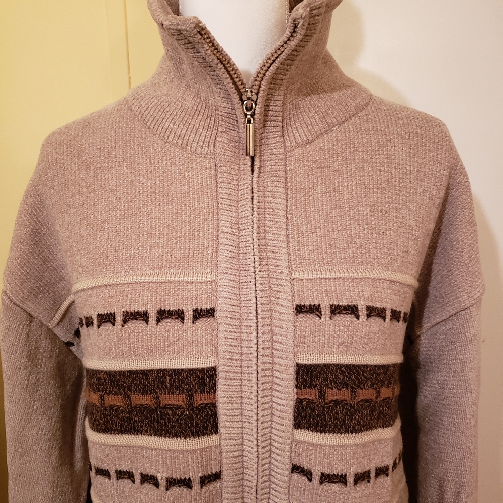De Baggio mens brown sweater sz xxl